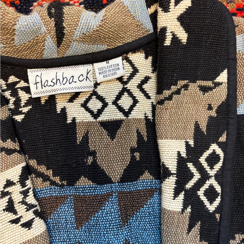 Southwestern Geometric Patterned Jacket - image 3